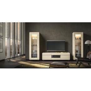 Ensemble meuble TV design gamme PERLA