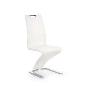 Lot de 2 chaises design  - Blanc