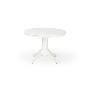 Table à manger ronde  106 cm x 75 cm - Blanc