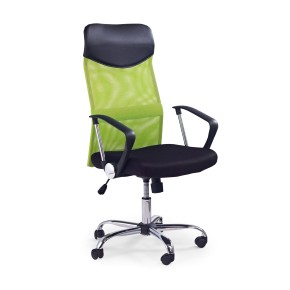 Chaise de bureau en tissu et maille - Vert
