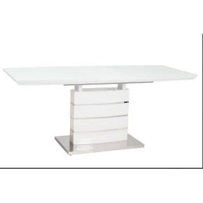 Table à manger extensible 140-180 x 80 x 76 cm - Blanc